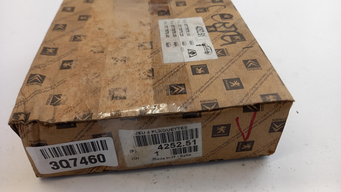 Original PEUGEOT 406 Bremsbeläge Bremsklötze vorne 425251