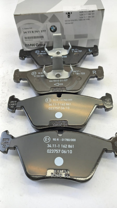 Original BMW 5' (E39) brake pads asbestos-free front 34116761277 