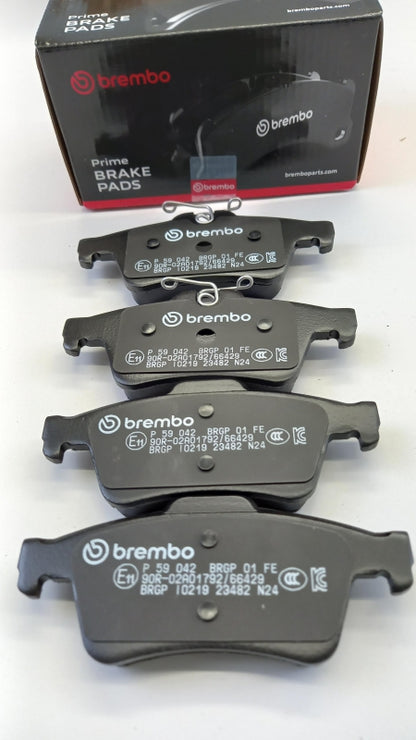 BREMBO für OPEL Vectra-C Signum FORD Focus II Bremsbeläge Satz Hinten P59042
