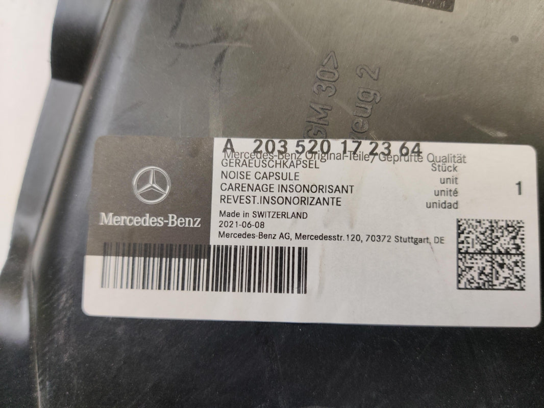 Original OE MERCEDES-BENZ Unterfahrschutz A203520172364