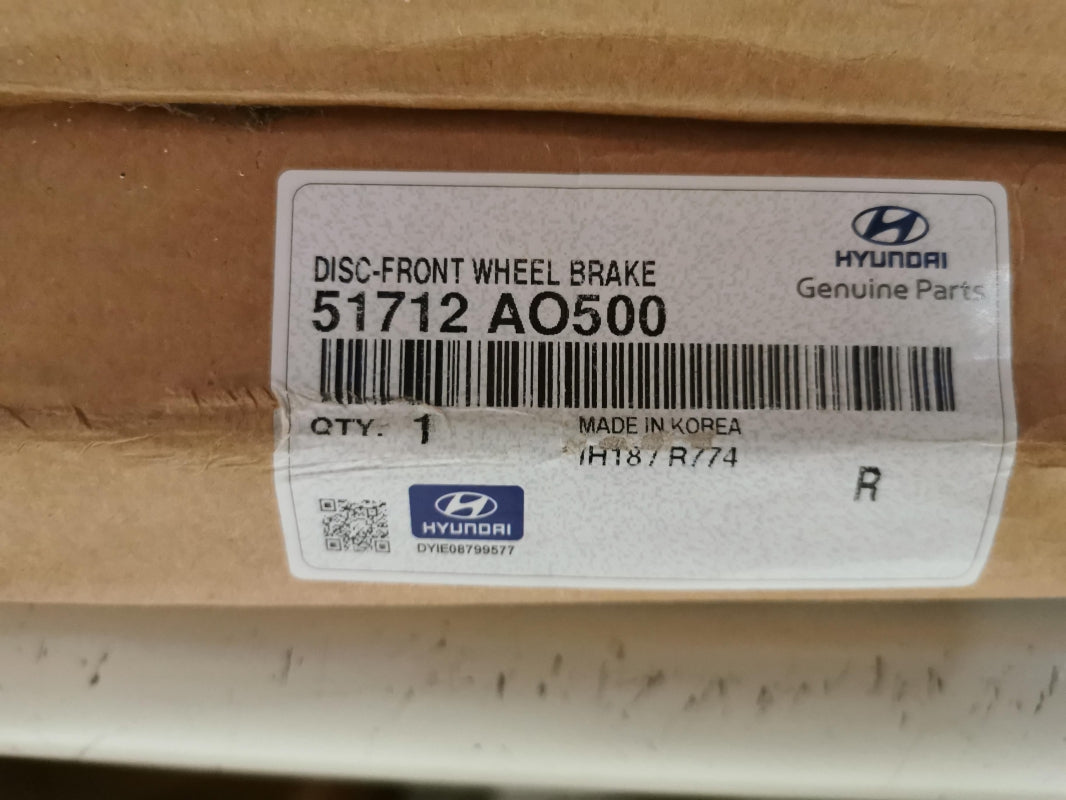 Original OE HYUNDAI/KIA Bremsscheibe (1 Stück) 51712AO500