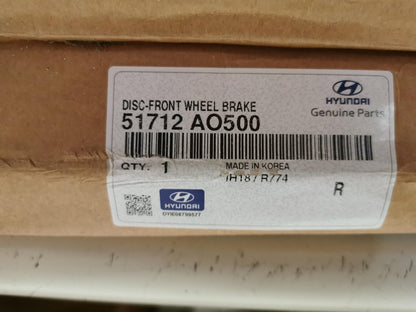 Original OE HYUNDAI/KIA Bremsscheibe (1 Stück) 51712AO500