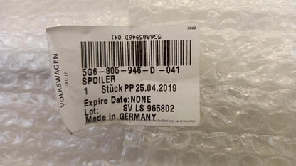 Original OE Volkswagen Spoiler 5G6805946D041