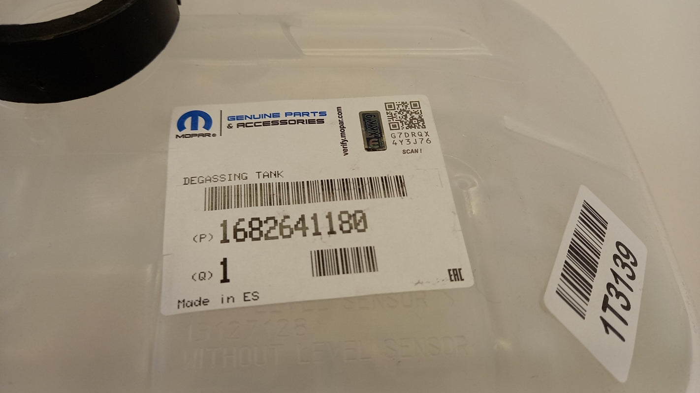 Original OPEL Zafira-B Kühlmittelbehälter 1682641180