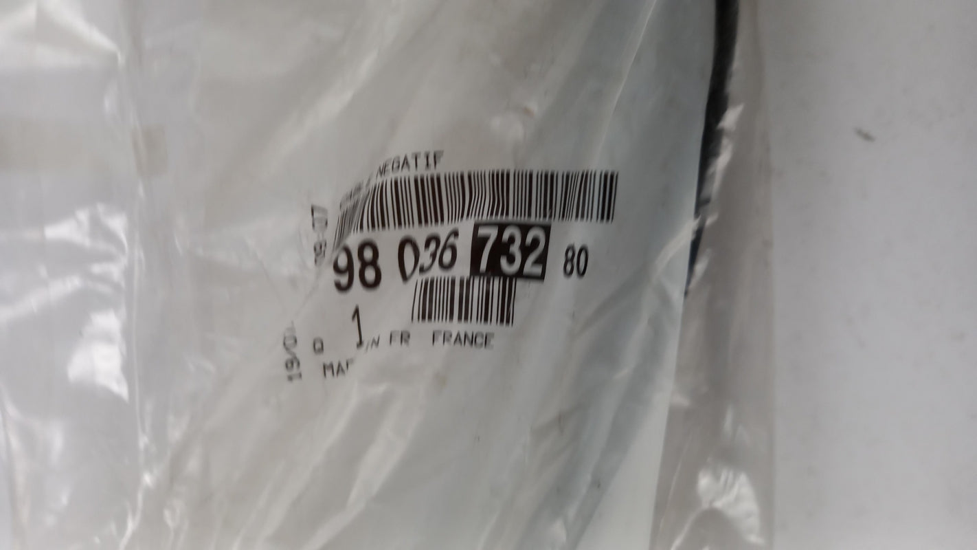 Original PEUGEOT 207 208 CITROEN C3 C3 Picasso DS3 Batterieminuskabel 9803673280