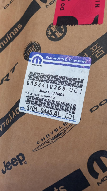 Original OE FIAT Säulenverkleidung K57010445AL