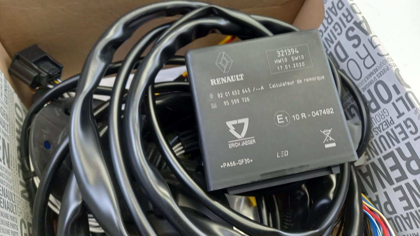 Original OE RENAULT Anhängerkupplung Elektrosatz 8201727312