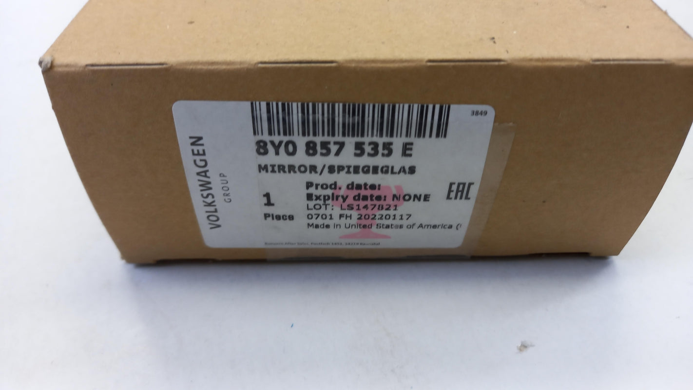 Original OE Volkswagen Außenspiegelglas 8Y0857535E