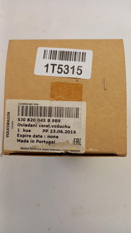 Original SKODA Fabia (11-15) Roomster (11-15) Heizungsbetätigung 5J0820045B9B9