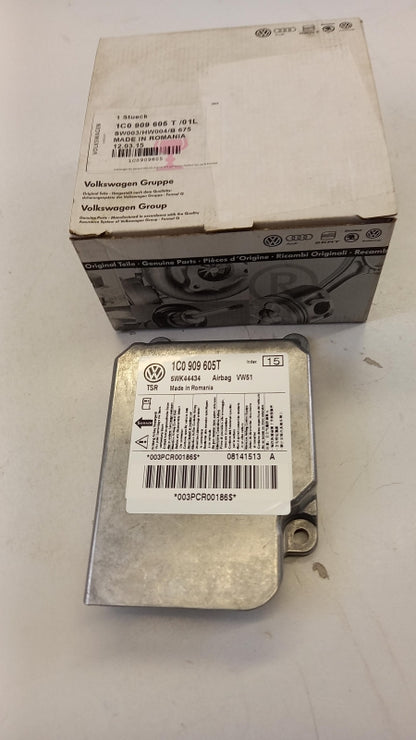 Original OE Volkswagen Airbag Steuergerät 1C0909605T01L