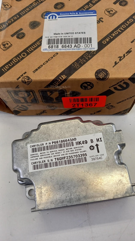 Original OE FIAT Airbag Steuergerät 68186643AD