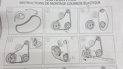 Original RENAULT Duster Clio Captur Megane 1.6i Keilrippenriemensatz 117205500R