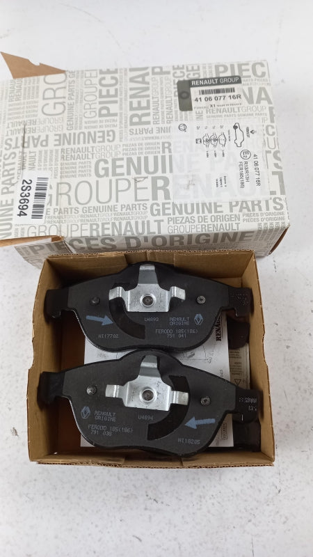 Original RENAULT Laguna II Espace IV Bremsbeläge Bremsklötze vorne 410607716R