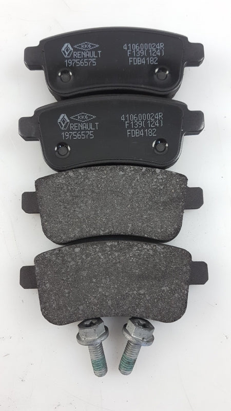 Original RENAULT Megane III Fluence Bremsbeläge Bremsklötze hinten 440604694R
