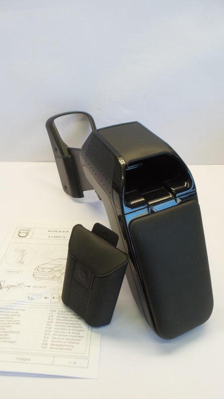 Original RENAULT DACIA Dokker Lodgy Armlehne schwarz 8201521527