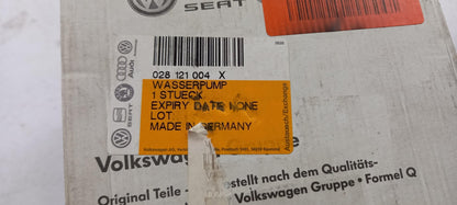 Original AUDI A4 A6 VW Lupo Passat Golf Caddy SEAT Arosa Wasserpumpe 028121004X