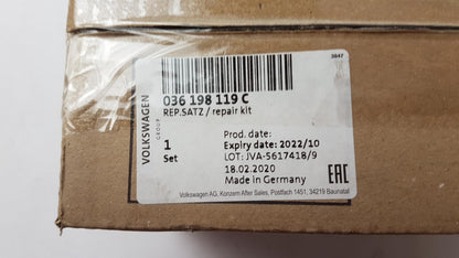 Original AUDI A2 VW Golf Caddy SKODA Fabia 1.4 / 1.6 Zahnriemensatz 036198119C