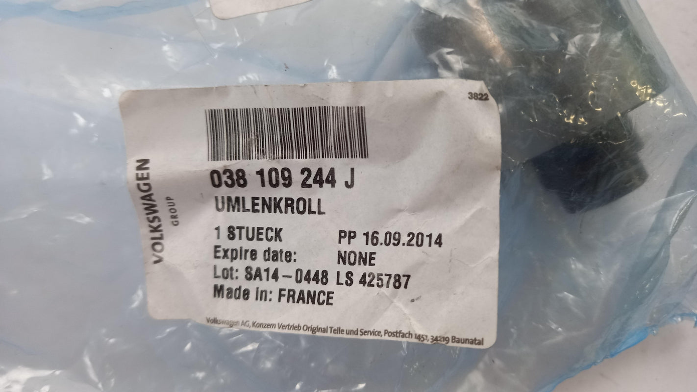 Original AUDI A1 A4 A6 VW Touran SEAT Ibiza SKODA Fabia Umlenkrolle 038109244J