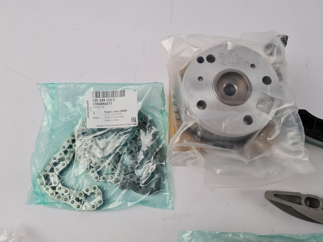 Original AUDI A3 (8P) 2009-2013 Steuerkettensatz Steuerkette 1.4TFSI 03C198229C