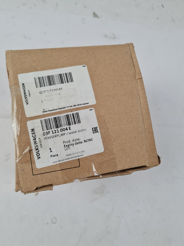 Original AUDI A1 A3 VW Golf Polo Caddy Touran 1.2 TSI Wasserpumpe 03F121004E