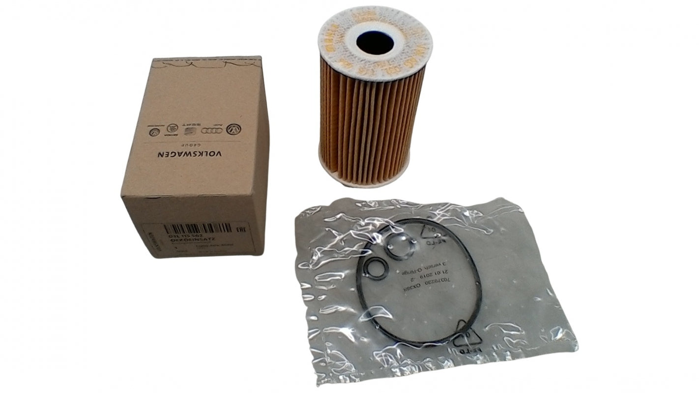 Original AUDI A4 (8K) Q3 Q5 VW Caddy (2K) Golf VI oil filter 1.6/2.0 TDI 03L115562 