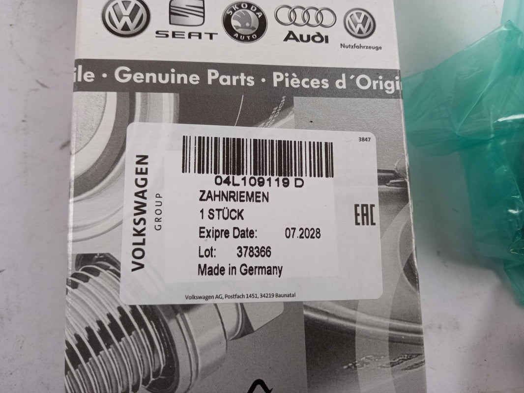 Original VOLKSWAGEN Golf VII (5G) Transporter T6 Zahnriemensatz 04L198119D