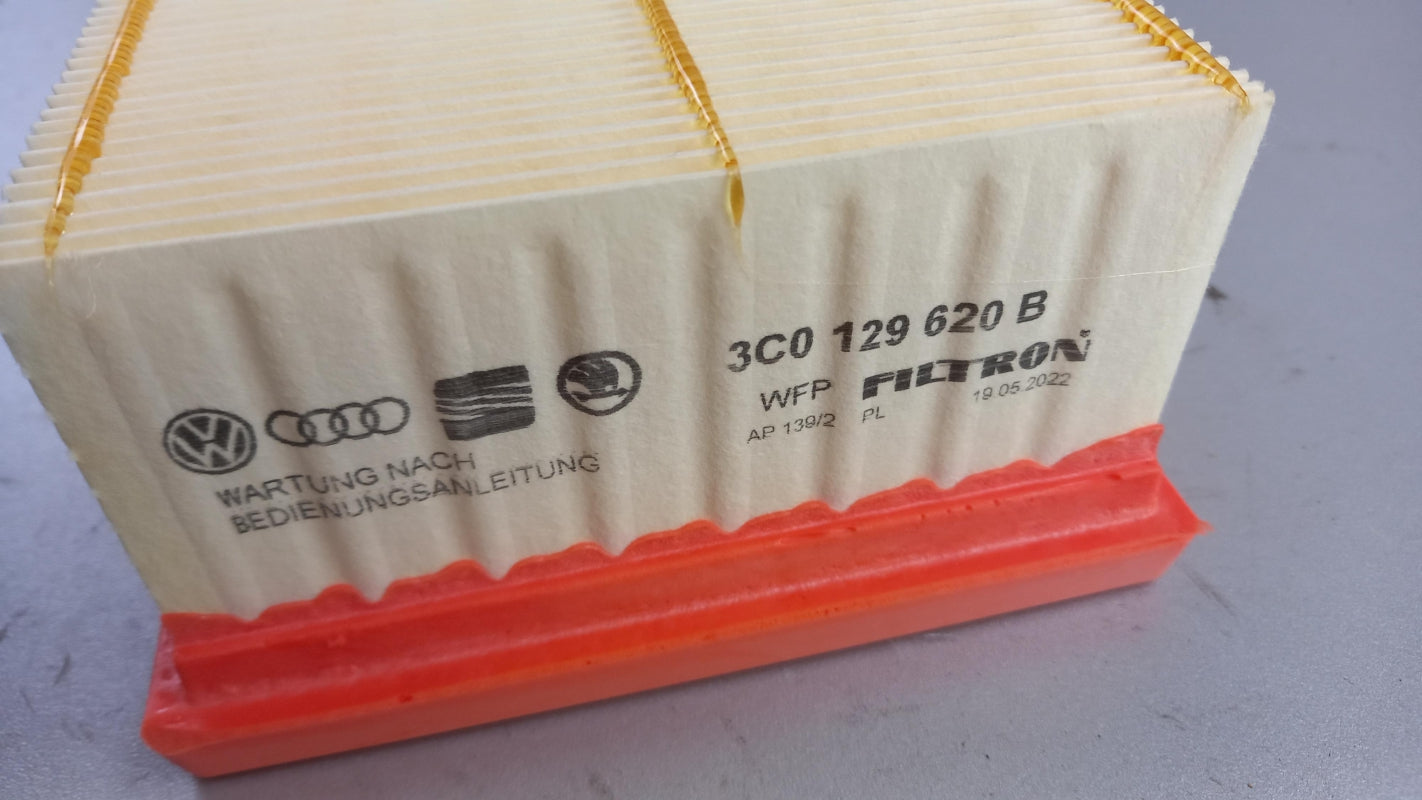 Original AUDI A3 Q3 TT VW Golf 5 6 Passat CC SKODA Superb Luftfilter 1K0129620D
