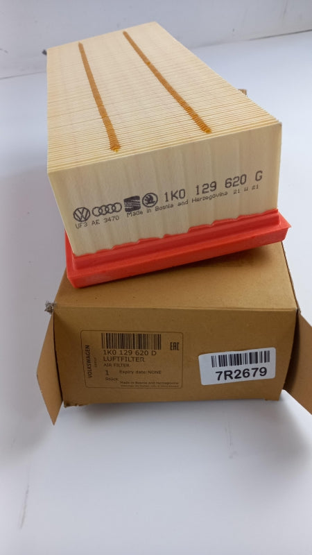 Original AUDI A3 Q3 TT VW Golf 5 6 Passat CC SKODA Superb Luftfilter 1K0129620D