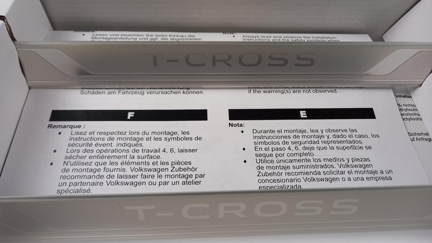 Original OE Volkswagen Einstiegsleisten Satz 2GM071303