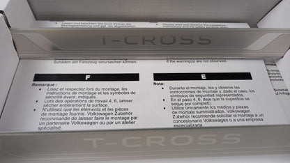 Original OE Volkswagen Einstiegsleisten Satz 2GM071303
