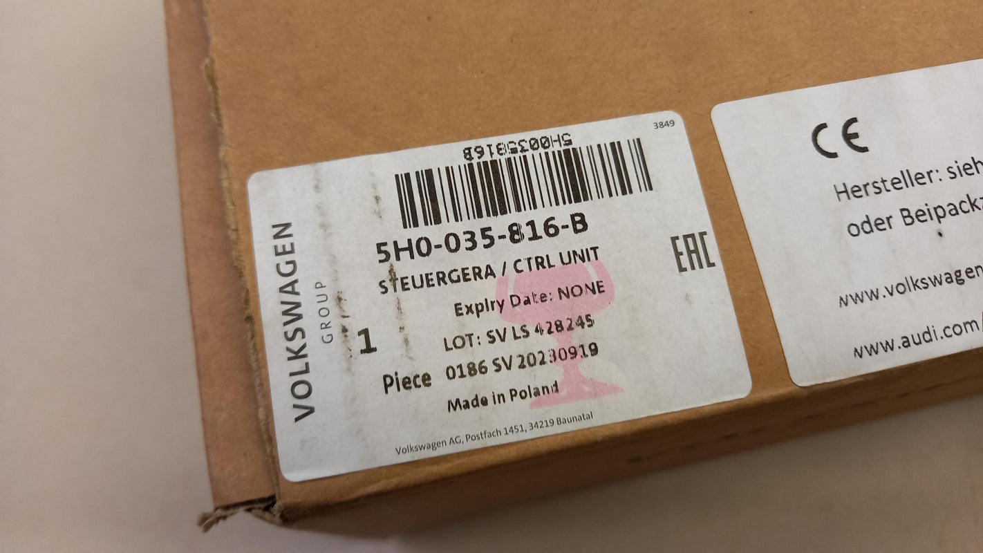 Original VW Golf CD 2020-  Multimedia Haupteinheit 5H0035816B