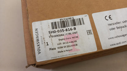 Original VW Golf CD 2020-  Multimedia Haupteinheit 5H0035816B