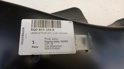 Original OE Volkswagen Längsholm 5Q0803106B