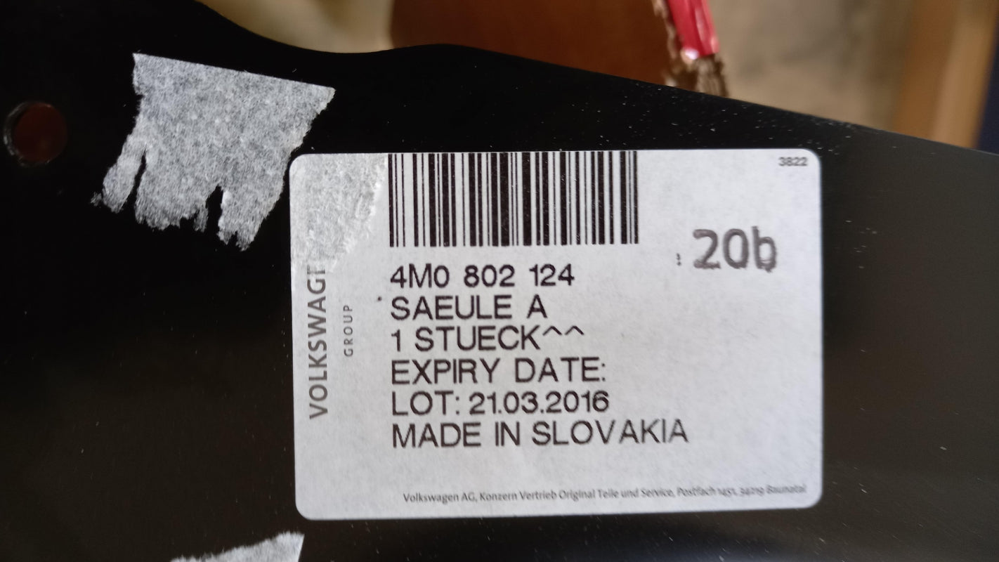 Original AUDI Q7 Q8 LAMBORGHINI Urus VW Touareg A-Säule innen rechts 4M0802124