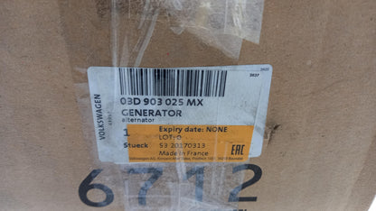 Original VOLKSWAGEN Polo SKODA Fabia Lichtmaschine 03D903025MX