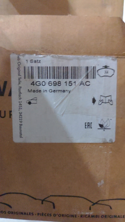 Original AUDI RS6 (4G) RS7 (4G8) Bremsbeläge Vorne 4G0698151AC