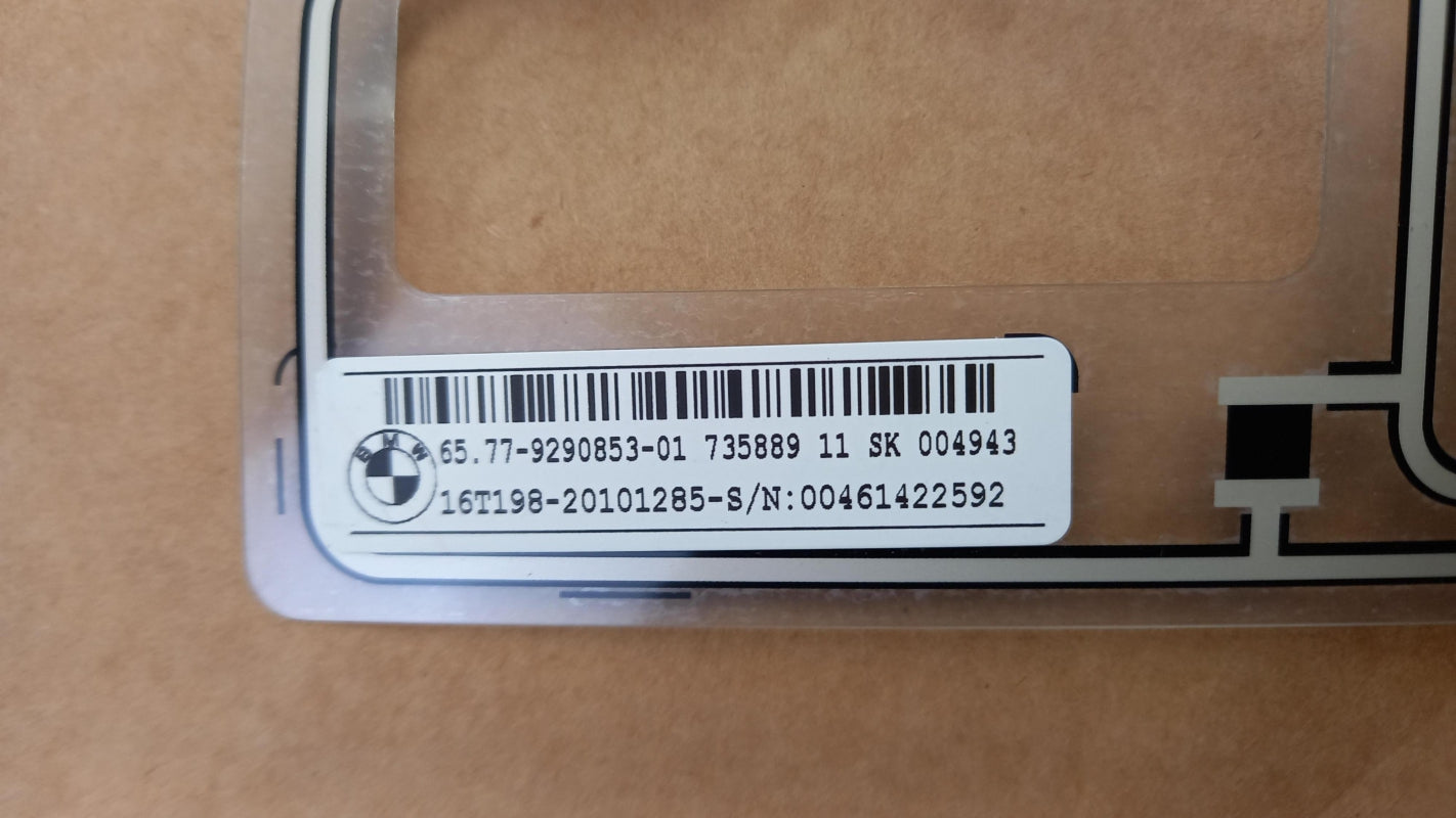 Original BMW F07 F10 F11 F01-F04 Beifahrersitzerkennung Sensormatte 65779290853