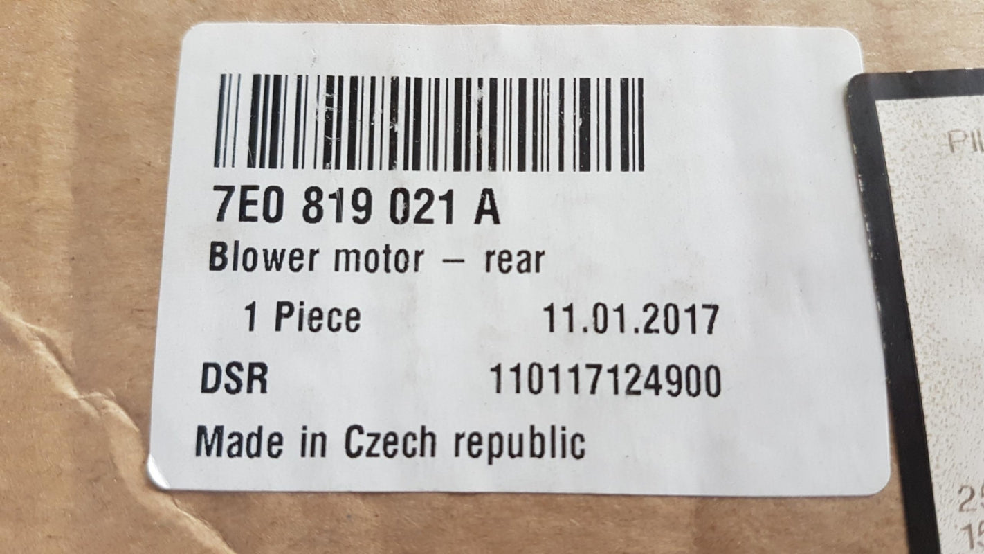 Original VW Sharan 7N Transporter T6 7H Innenraumgebläse Gebläsemotor 7E0819021A