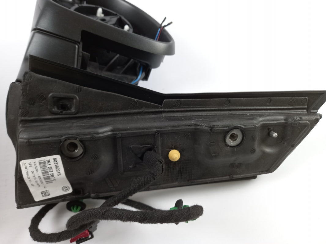 Original VW Sharan SEAT Alhambra Spiegelgehäuse satinschwarz links 7N1857507C9B9