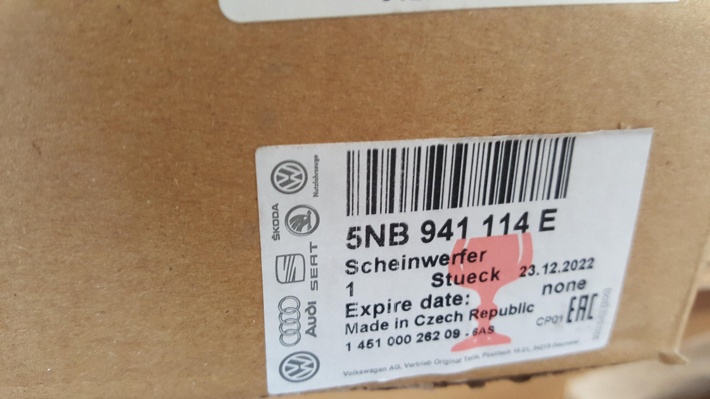 Original OE Volkswagen Scheinwerfer 5NB941114E