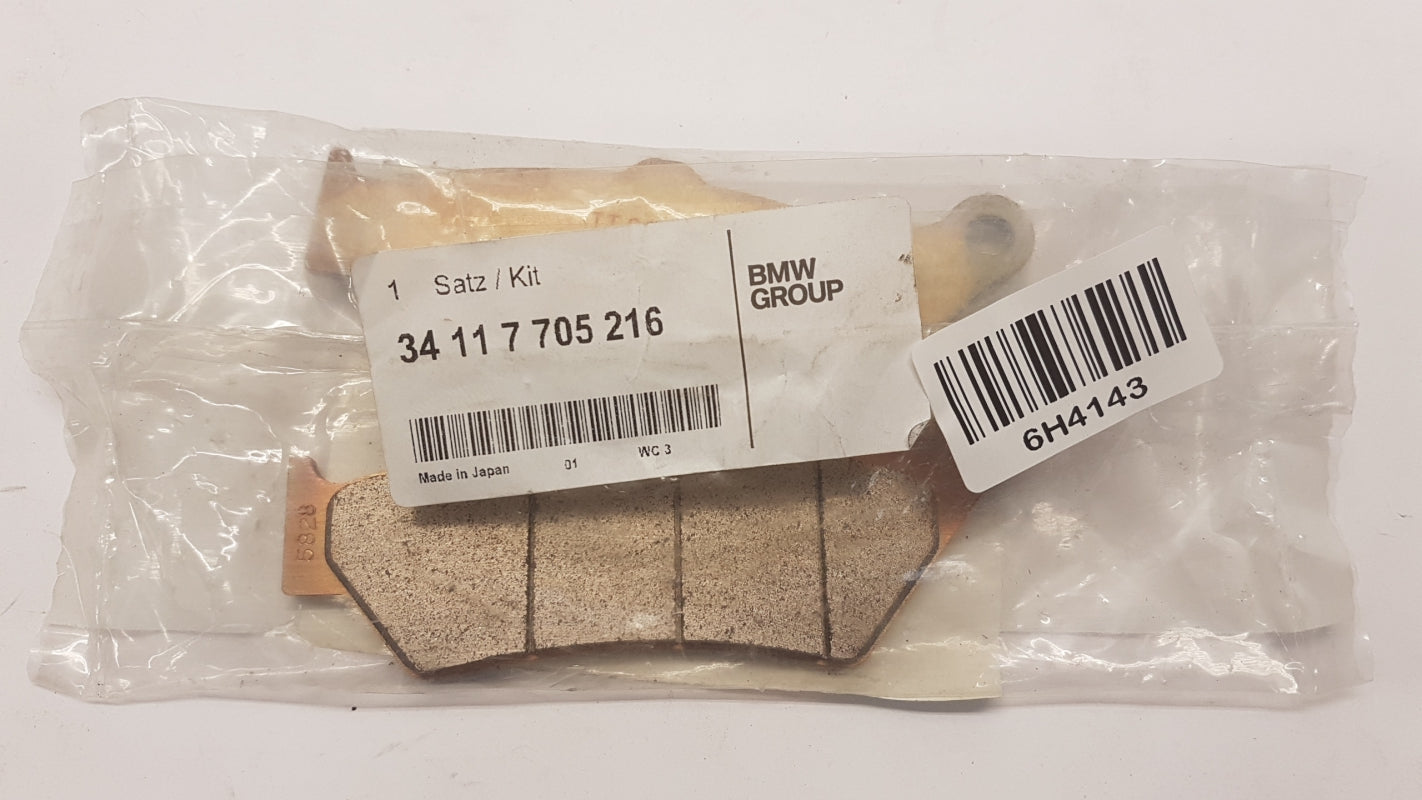 Original BMW Motorrad F700GS F650GS F800GS G650GS Bremsbeläge vorne 34117705216