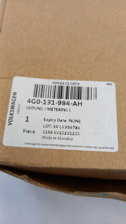 Original OE Volkswagen Schlauch 4G0131984AH