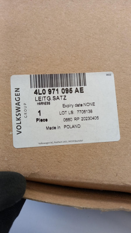 Original AUDI Q7 4L 2007-2009 Stoßstange Kabelbaum PDC vorne 4L0971095AE