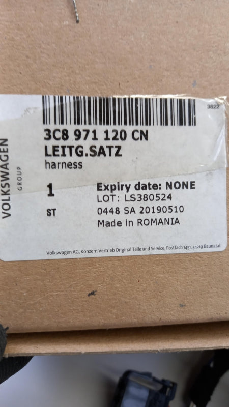 Original VW Passat CC 2012-2017 Tür Kabelbaum Fahrerseite 3C8971120CN