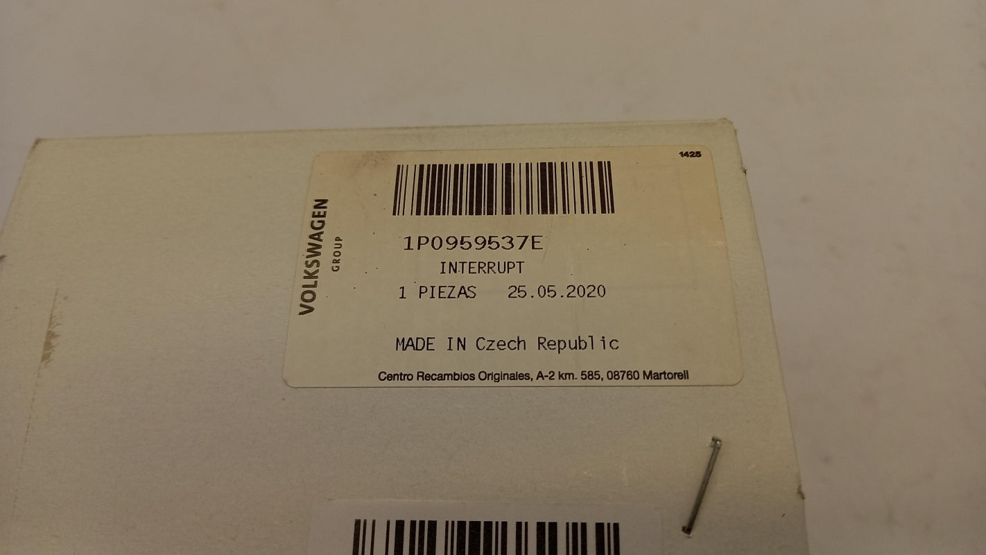 Original SEAT Altea 5P Leon 1P Toledo 5P Lenkradschalter 1P0959537E
