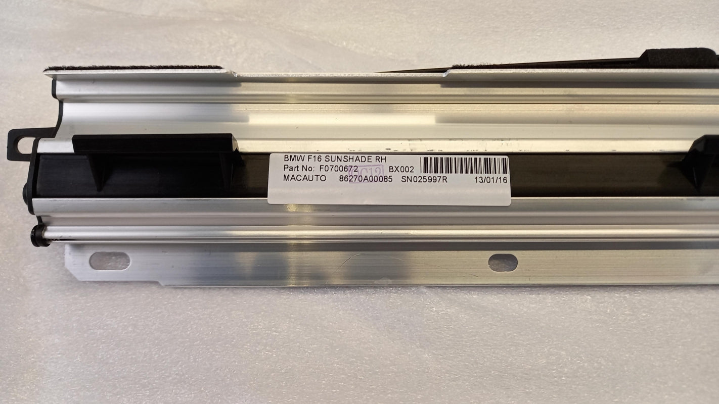 Original BMW X6 F16 M F86 Sonnenschutz hinten rechts 51427412856