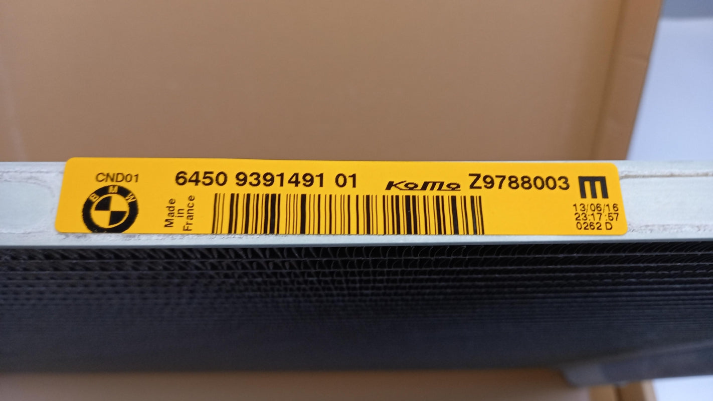 Original OE BMW Klimakondensator 64509391491