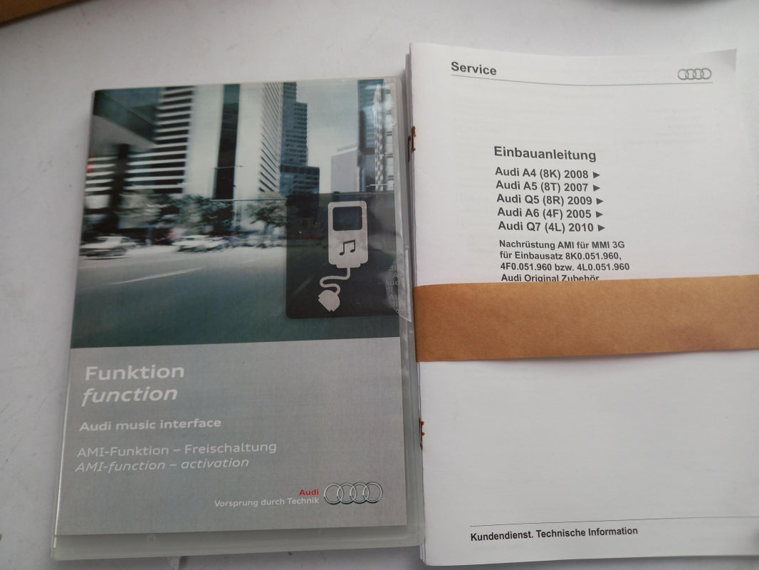 Original AUDI A4 A5 Q5 RS4 RS5 Nachrüstung music Interface für MMI 3G 8K0051960