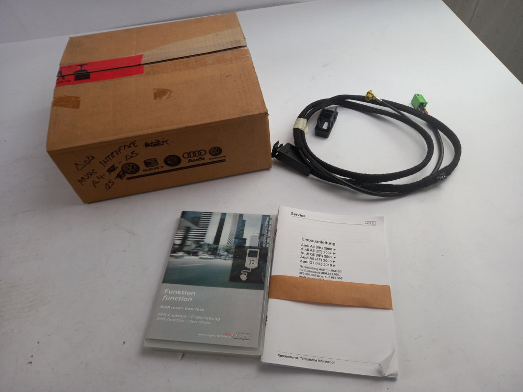 Original AUDI A4 A5 Q5 RS4 RS5 Nachrüstung music Interface für MMI 3G 8K0051960