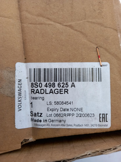 Original AUDI A3 8V VW Golf VII SEAT Leon 5F Radnabe Radlager Vorne 8S0498625A